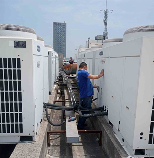 保靖中央空调制热和不制冷系统维修方法